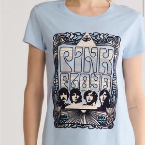 Pink Floyd Blue Graphic Tee